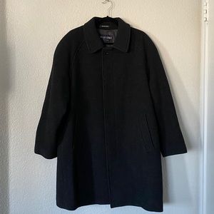 Vintage Maestro LG Fashion Charcoal Wool Coat